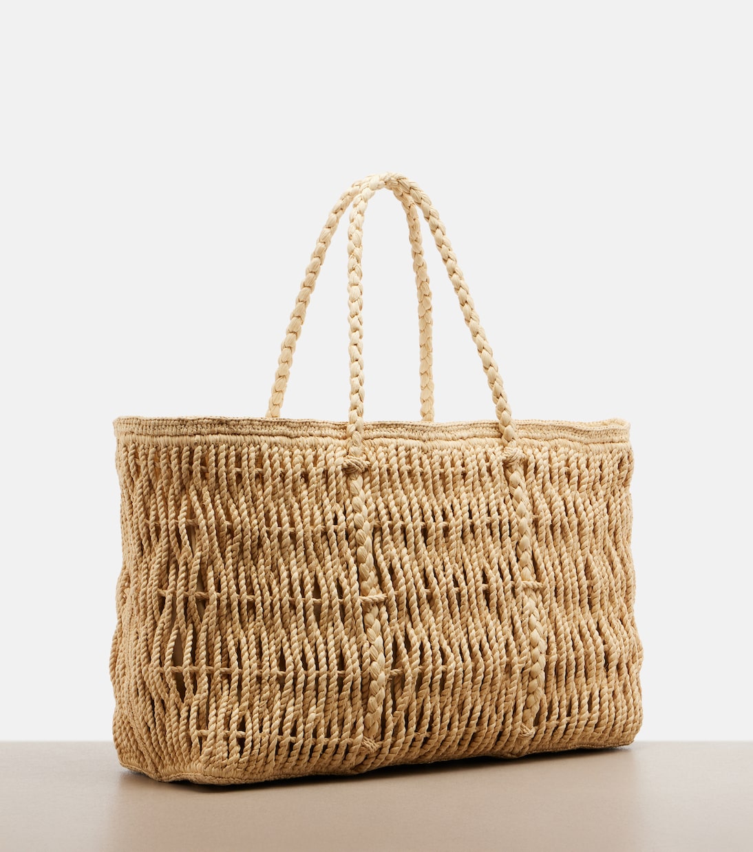 Georgica Large raffia tote bag | The Row