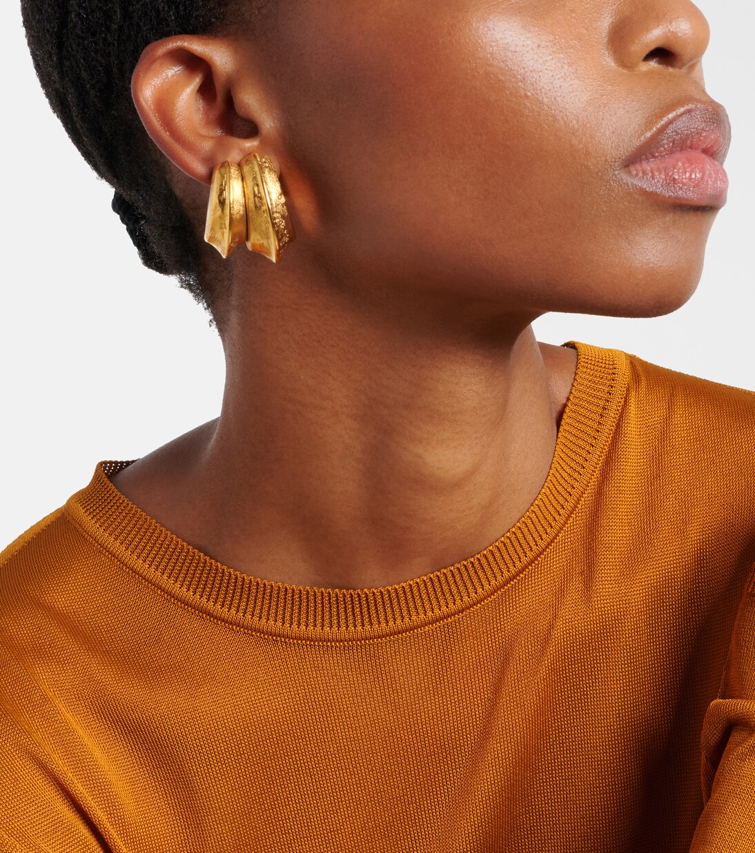 Double Blade clip-on earrings | Saint Laurent