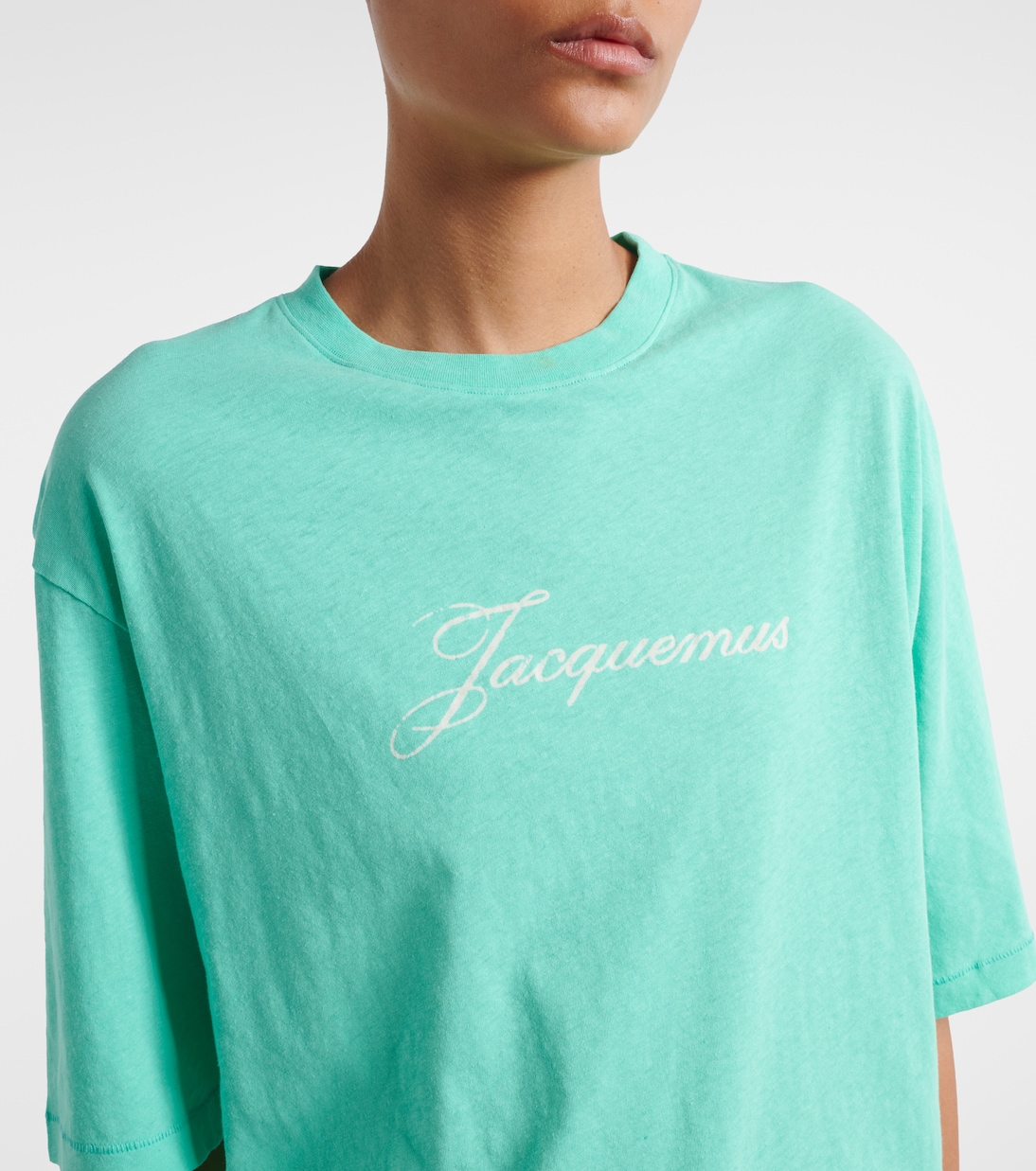 T-Shirt aus Baumwoll-Hanf-Jersey | Jacquemus