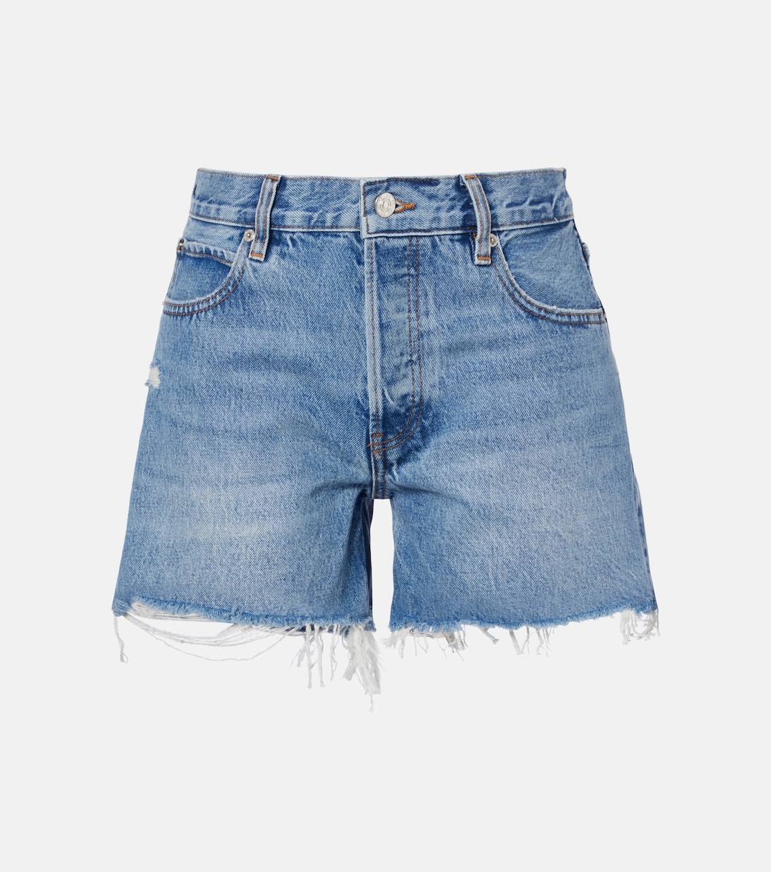 The Long Hang denim shorts | Frame