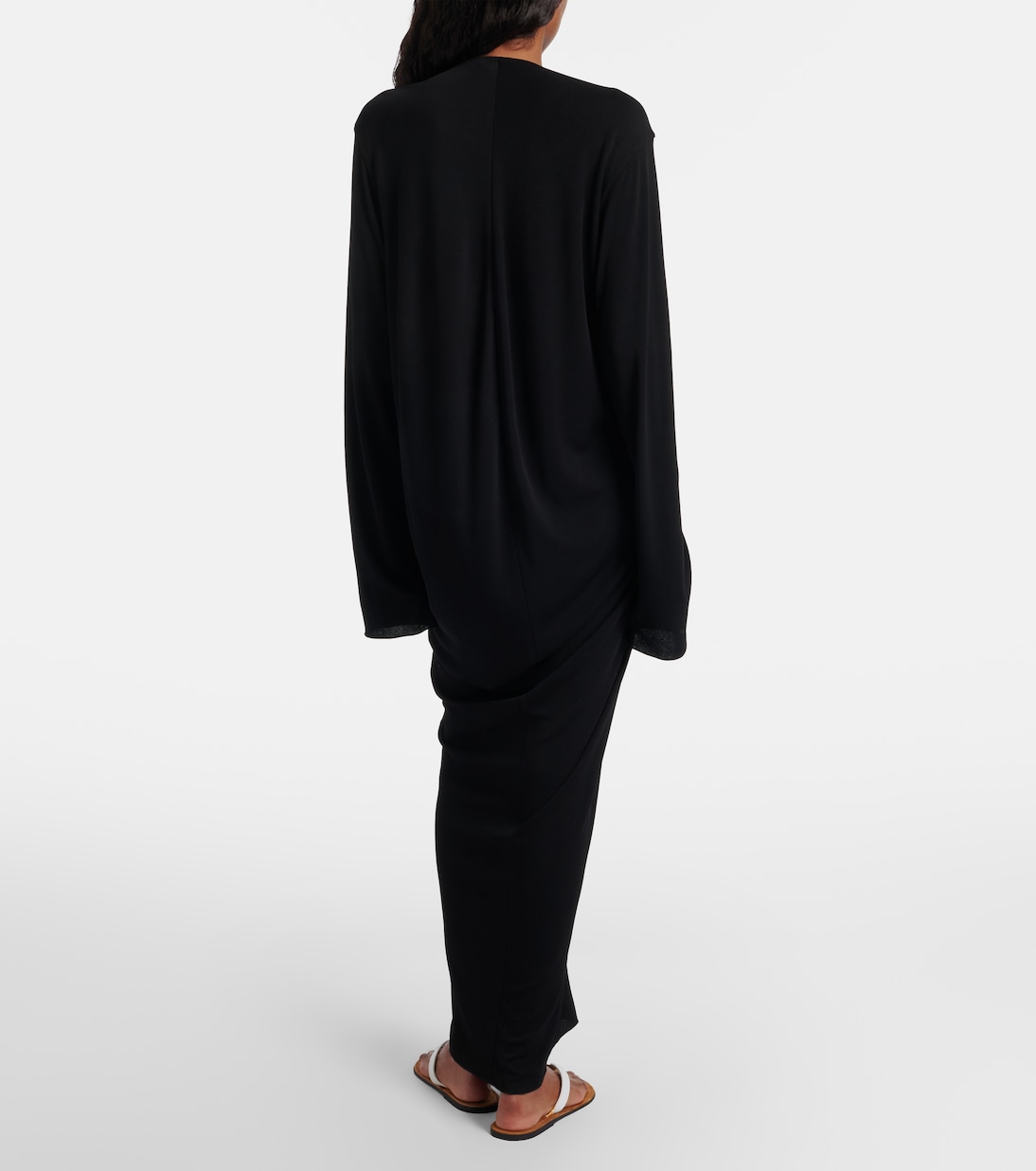Cassin draped maxi dress | The Row