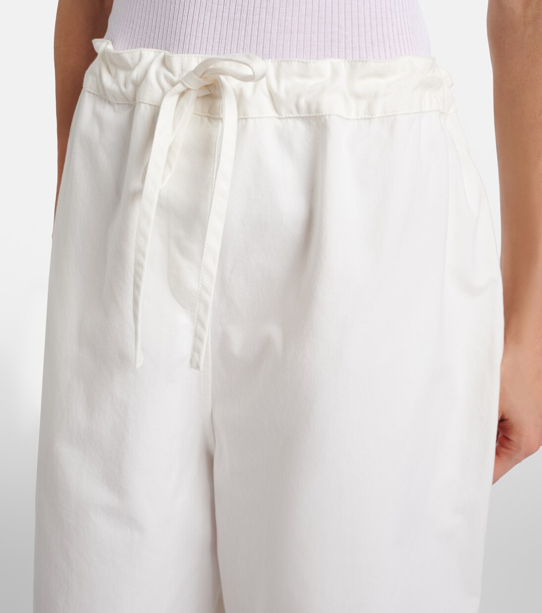 Faldra cotton Bermuda shorts | The Row
