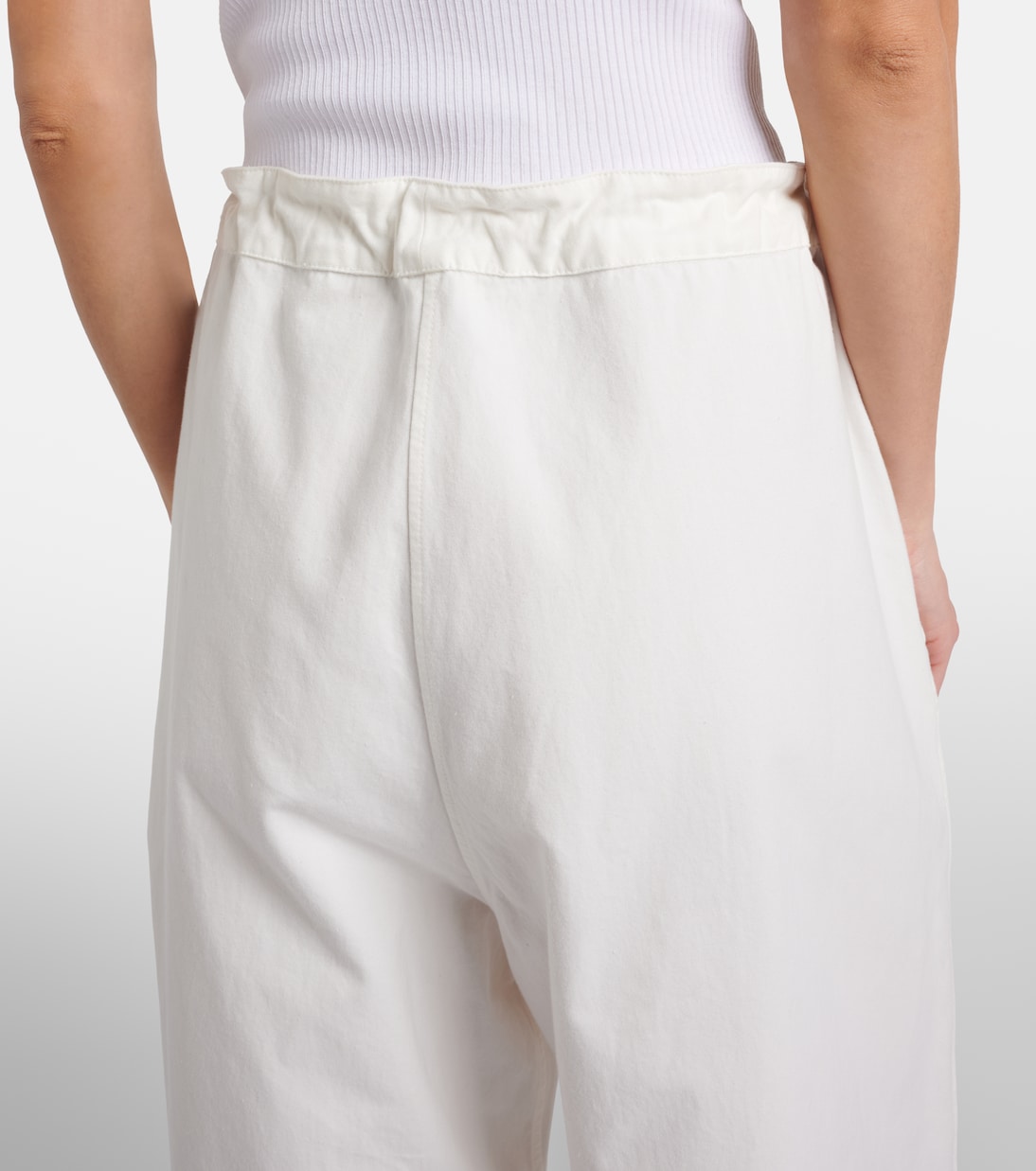 Faldra cotton Bermuda shorts | The Row