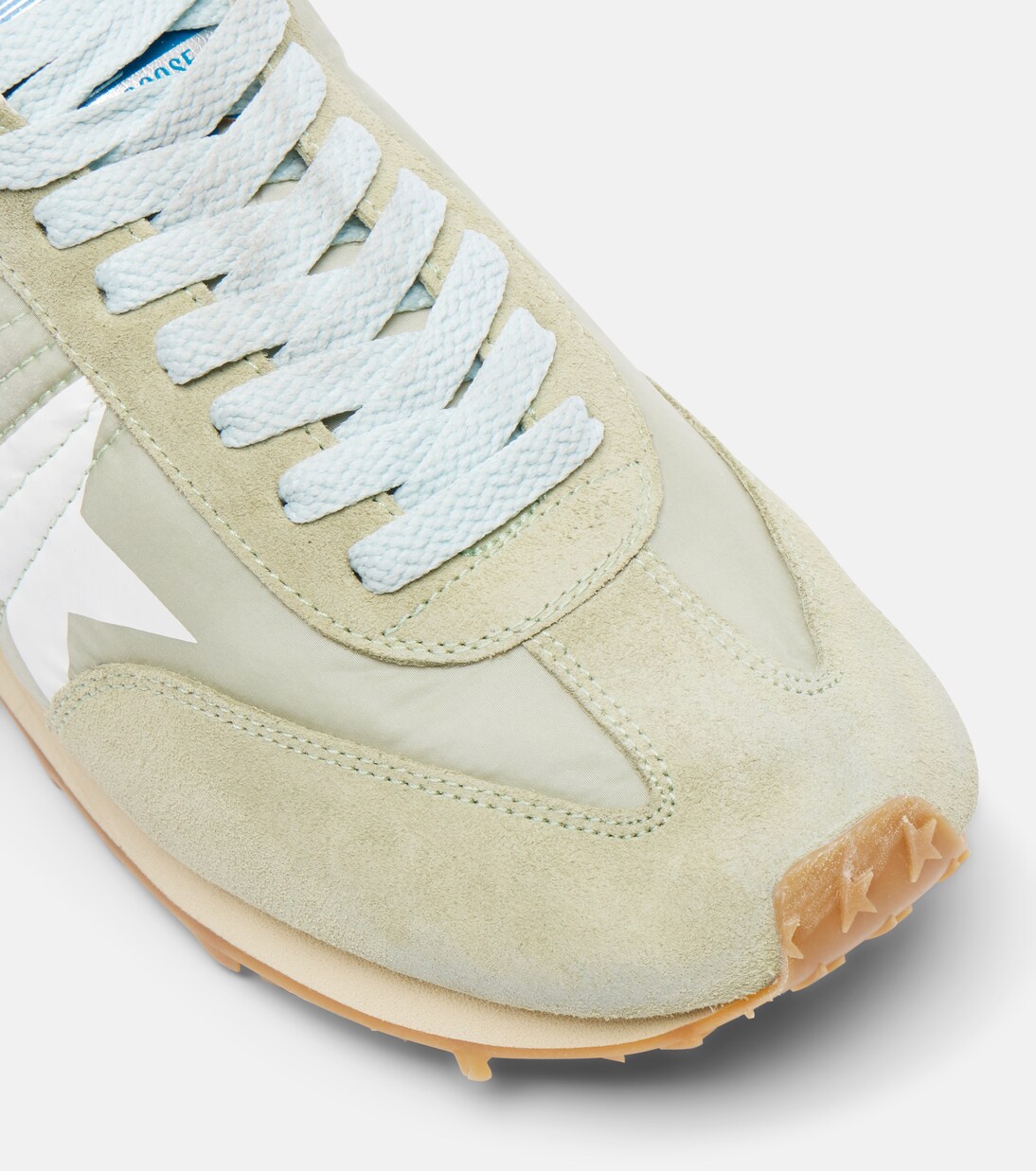 Running Marathon suede-trimmed sneakers | Golden Goose