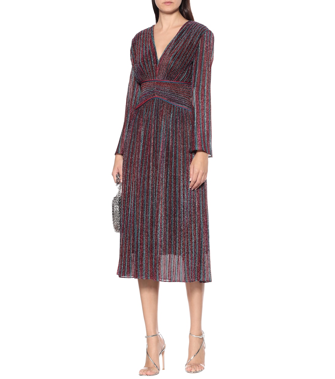 Midikleid aus Lamé | Simkhai