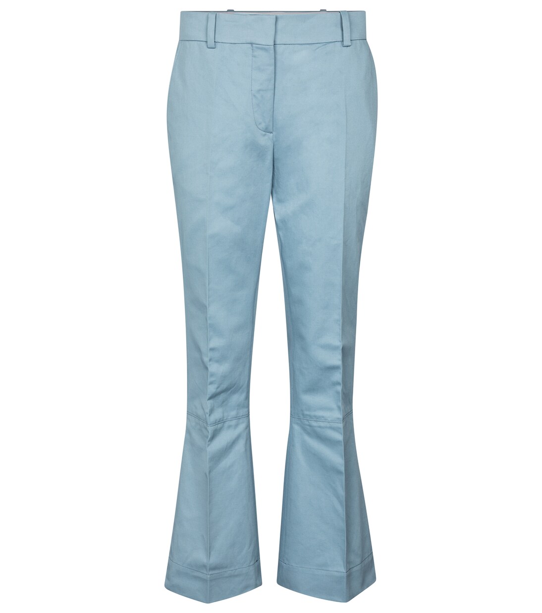 Pantalon évasé en coton et lin | Marni