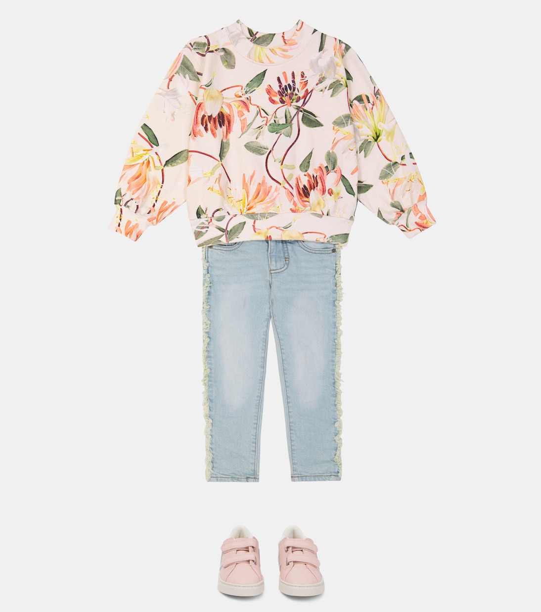 Sweat-shirt Marge en coton à fleurs | Molo