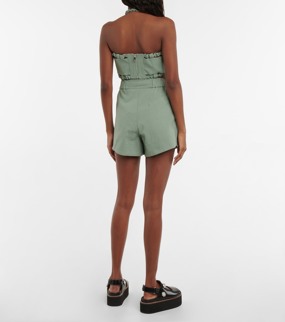 Bustier aus Baumwolle | Ganni