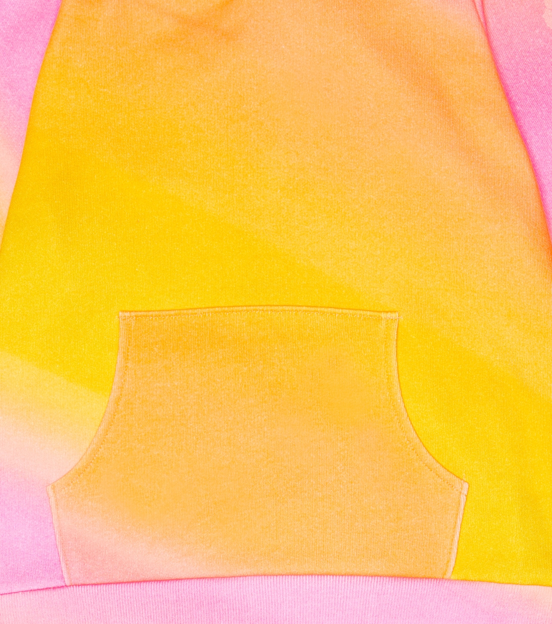 Ombré cotton-blend jersey hoodie | ERL Kids