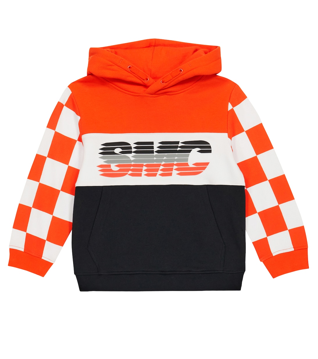 Sweat-shirt à capuche imprimé en coton | Stella McCartney Kids