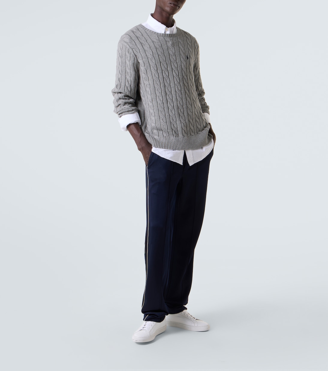 Cable-knit cotton sweater | Polo Ralph Lauren