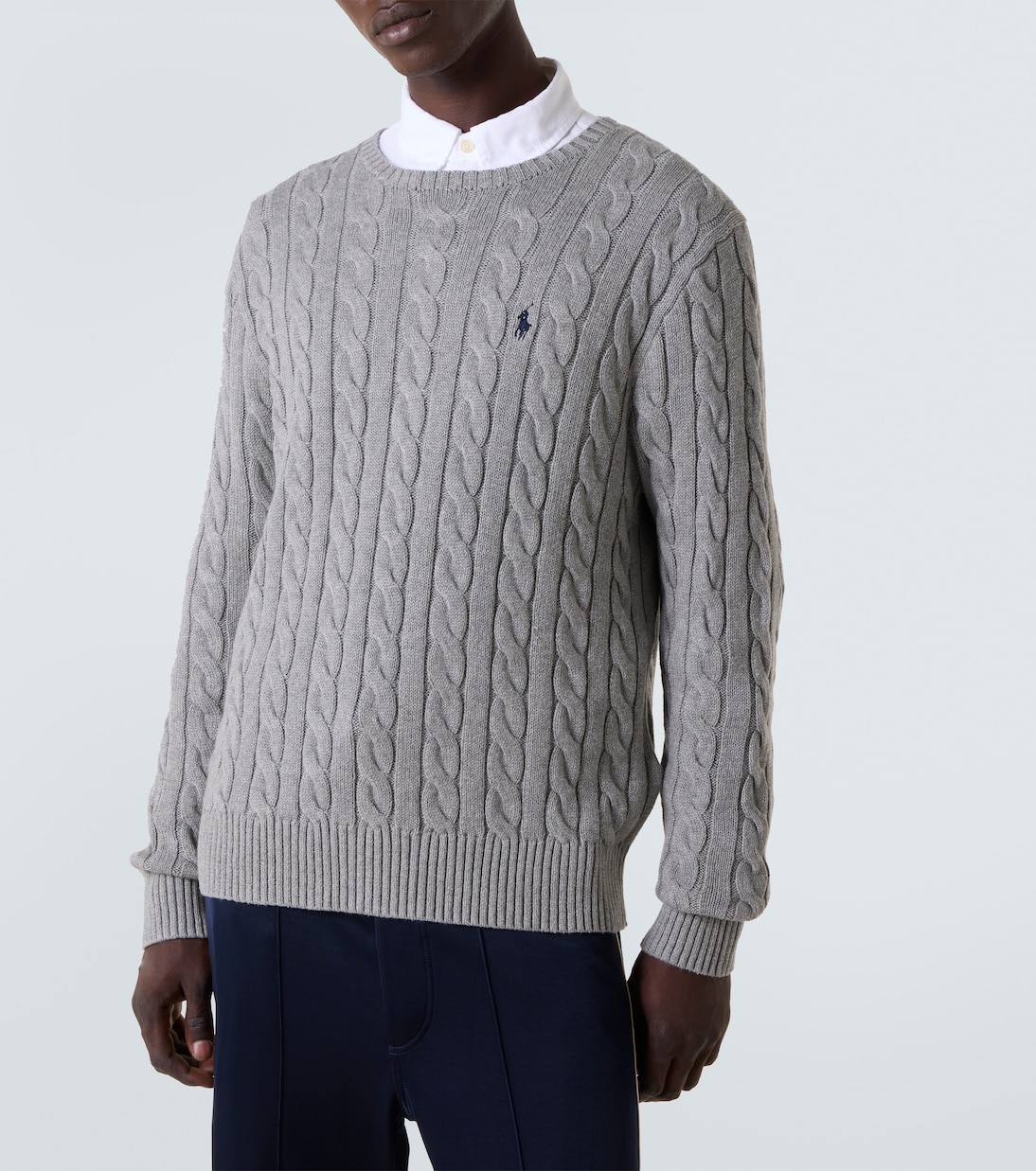 Cable-knit cotton sweater | Polo Ralph Lauren