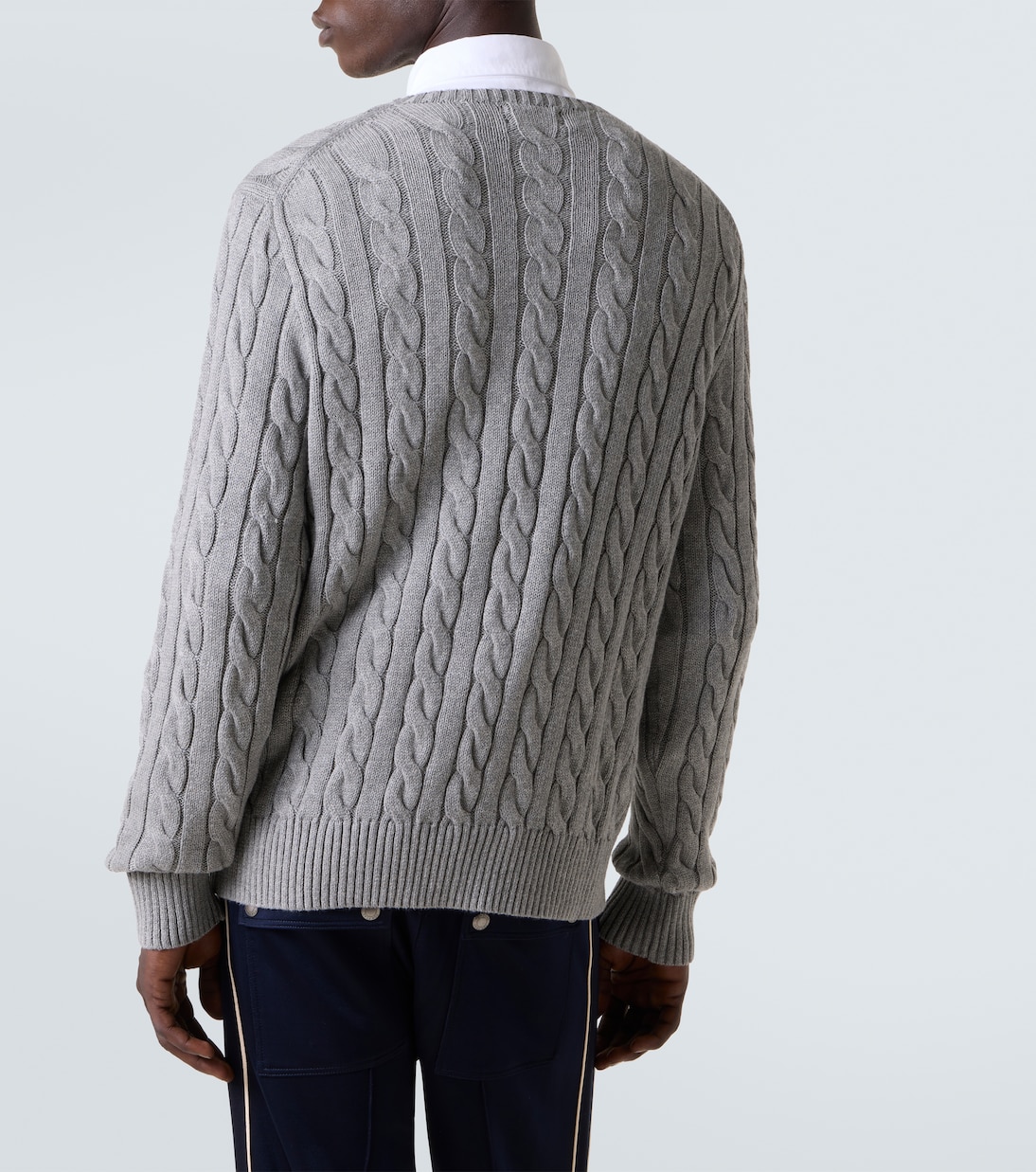 Cable-knit cotton sweater | Polo Ralph Lauren