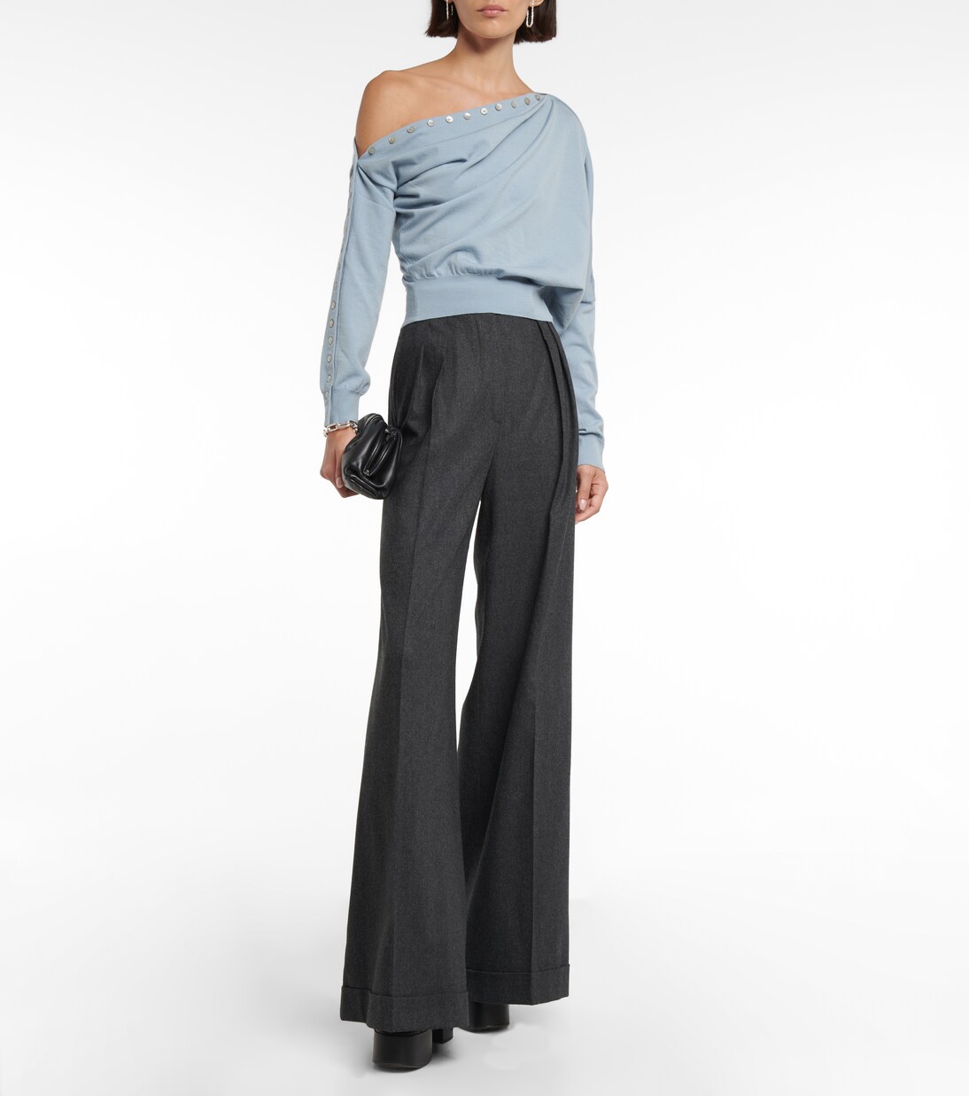 Pull Cragen asymétrique en laine mélangée | Altuzarra