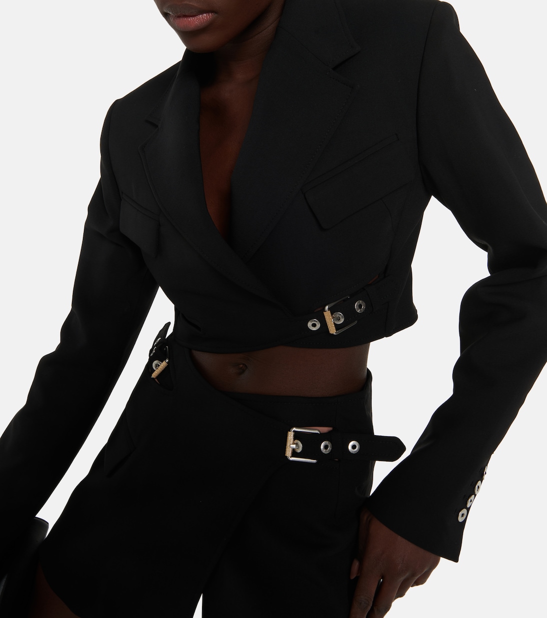 Cropped-Blazer Interlock | Dion Lee