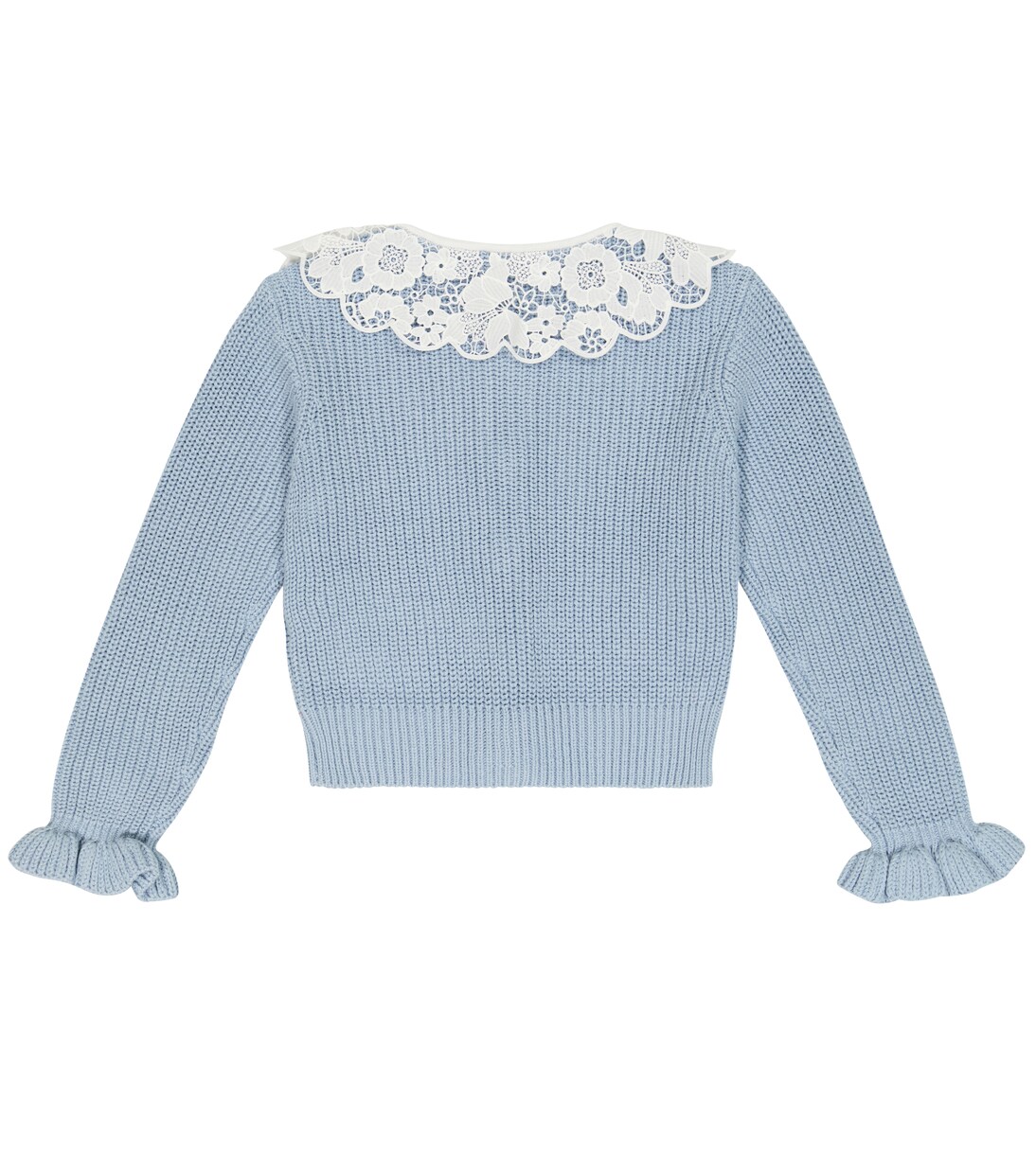 Cotton and wool cardigan | Self-Portrait Kids