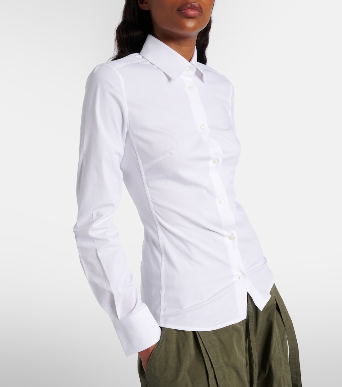 Camisa de popelín de algodón | Dolce&Gabbana