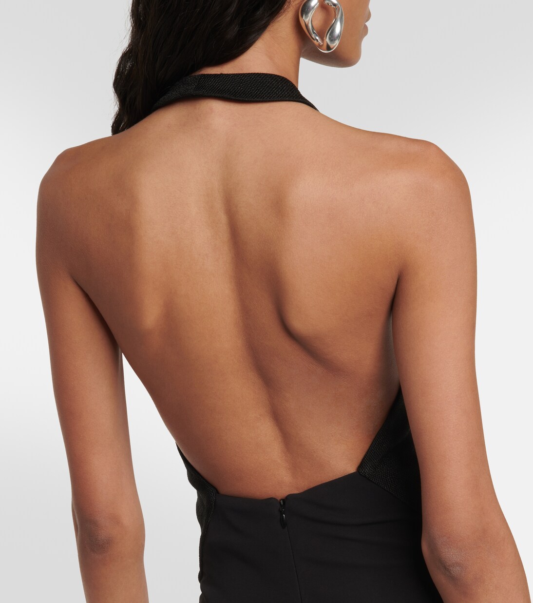 Robe longue en jersey | Christopher Esber