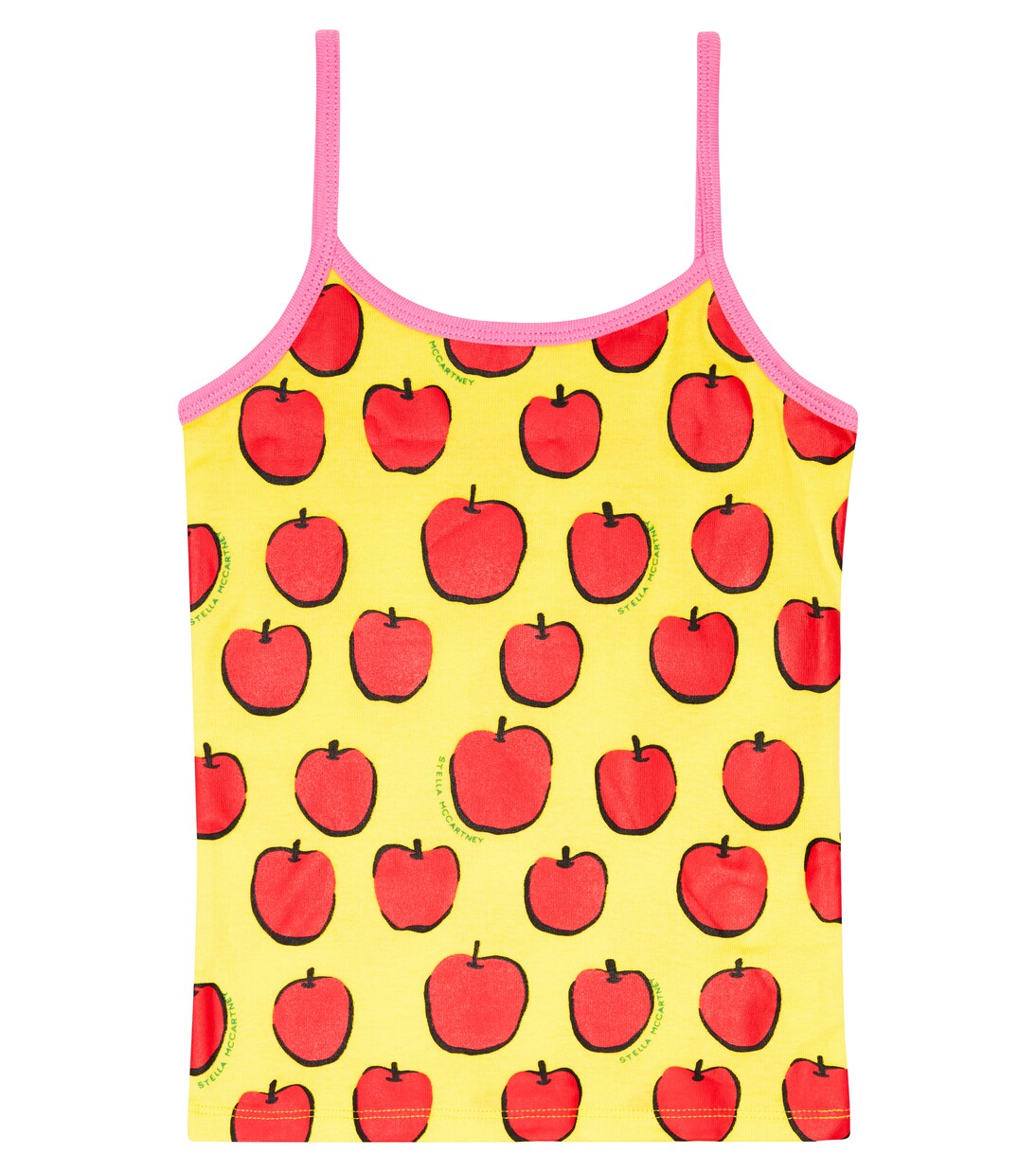 Set of 7 printed cotton tank tops | Stella McCartney Kids