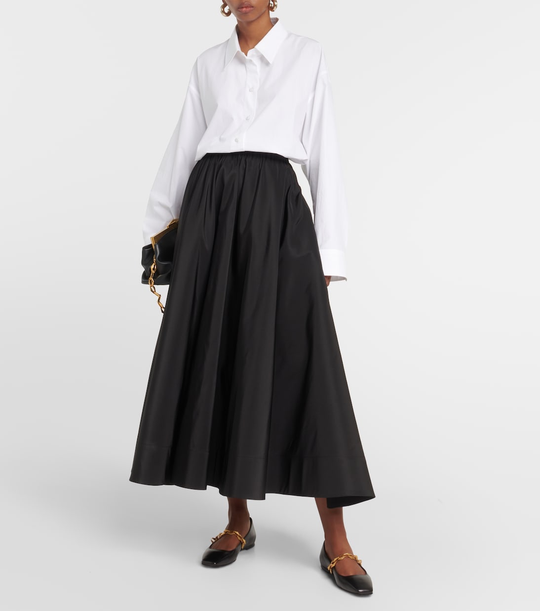 Diamond Tilda leather ballet flats | Jimmy Choo