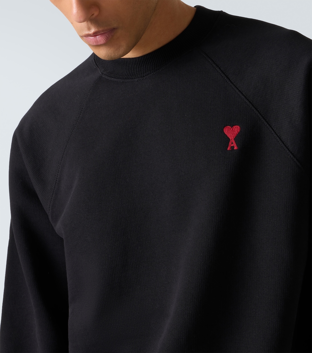 Ami De Cœur cotton jersey sweatshirt | Ami Paris