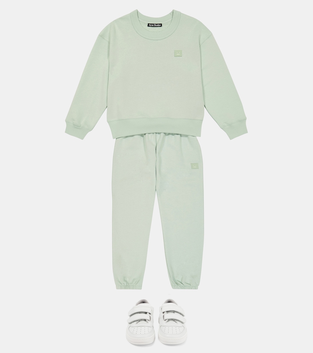 Mini Frack Face cotton sweatpants | Acne Studios Kids