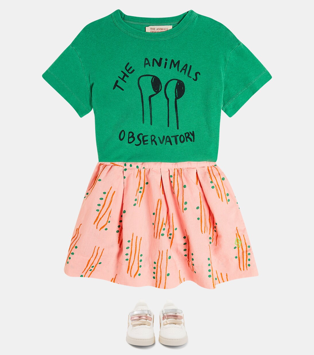 Jupe Salamander en lin et coton | The Animals Observatory