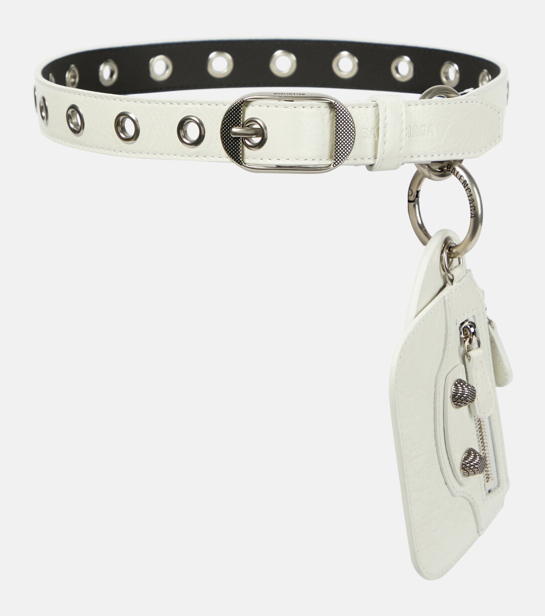 Cinturón Le Cagole Charms de piel | Balenciaga