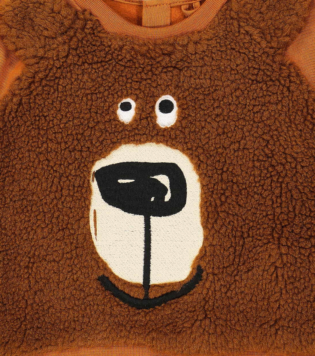 Baby teddy cotton jersey sweatshirt | Stella McCartney Kids