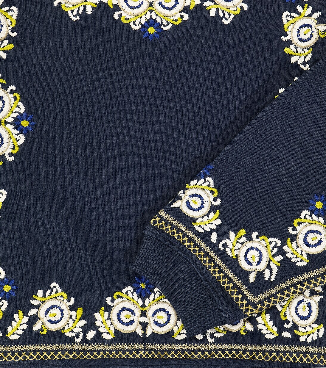 Sweat-shirt Dolores brodé en coton | Bonpoint