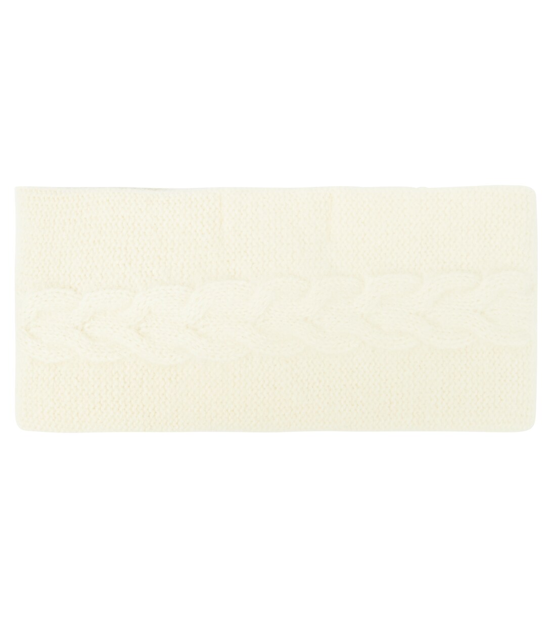Sidony cable-knit wool and cotton headband | Louise Misha