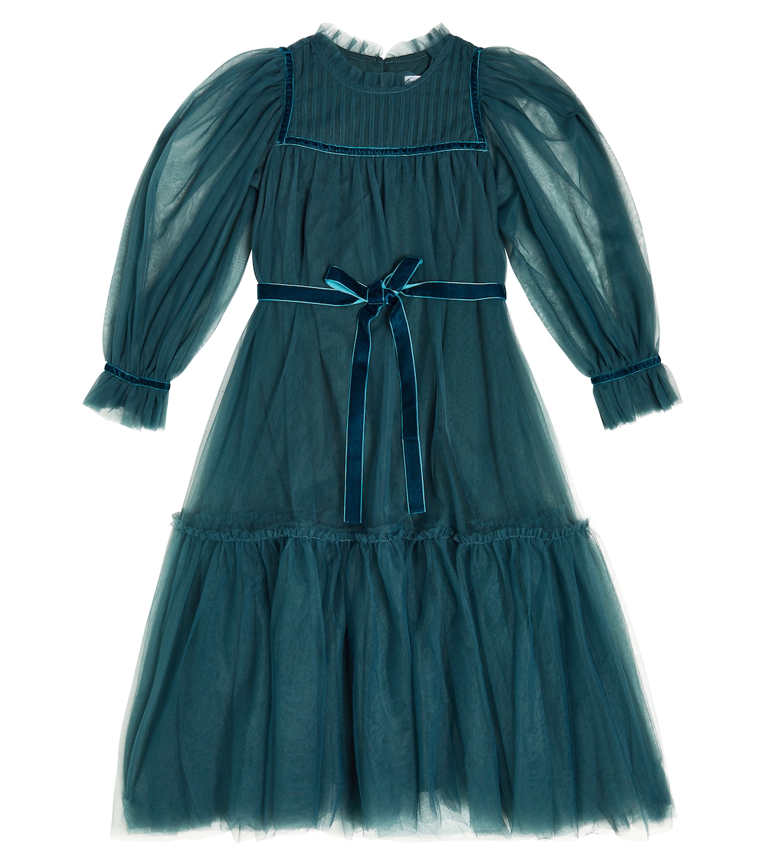 Embroidered tulle dress | C'era Una Volta