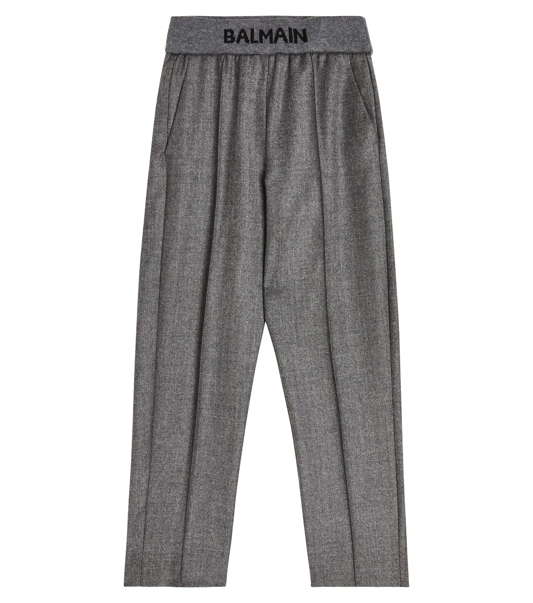 Logo wool pants | Balmain Kids