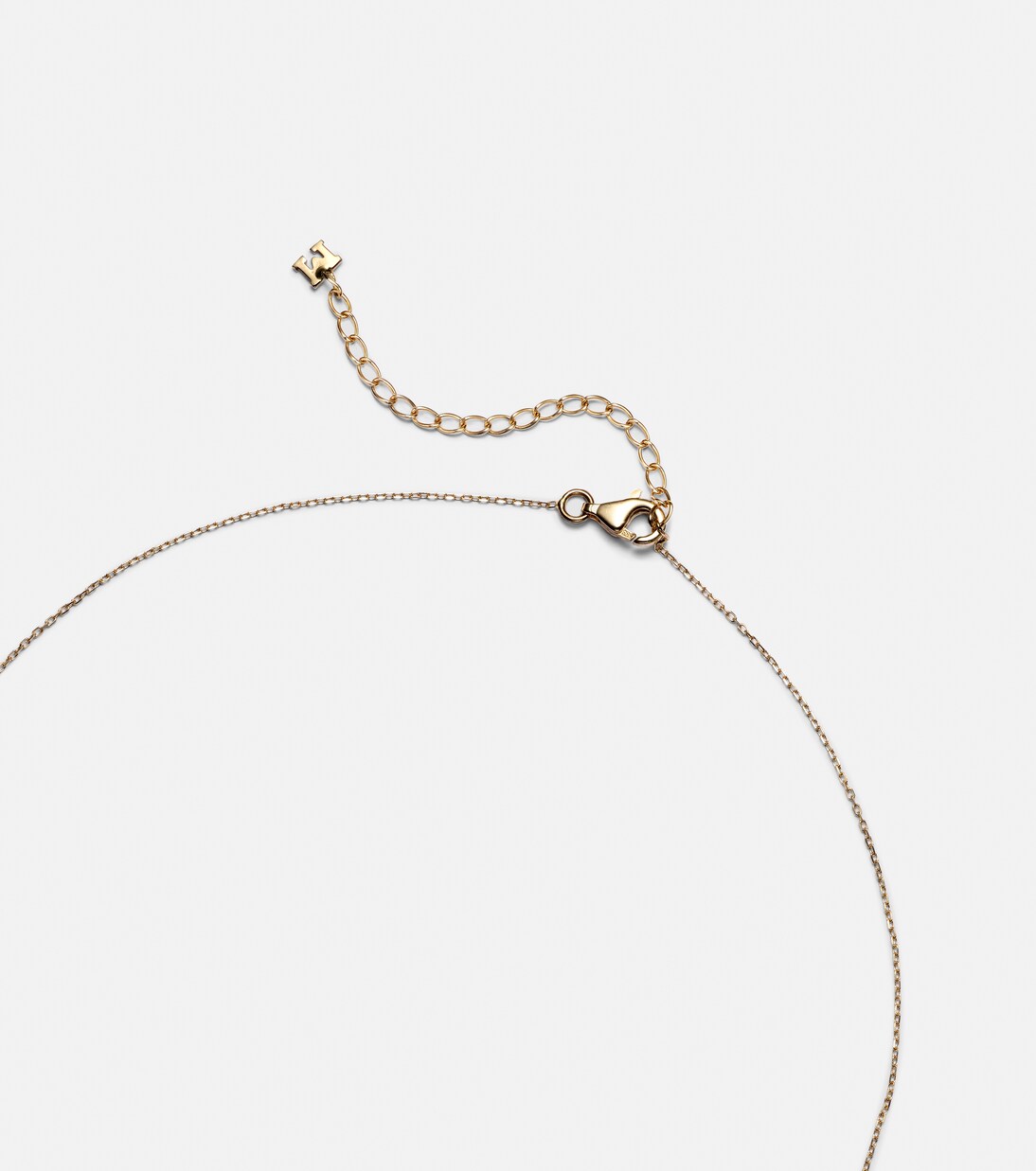 Collana La Barre in oro 14kt con diamanti | Mateo