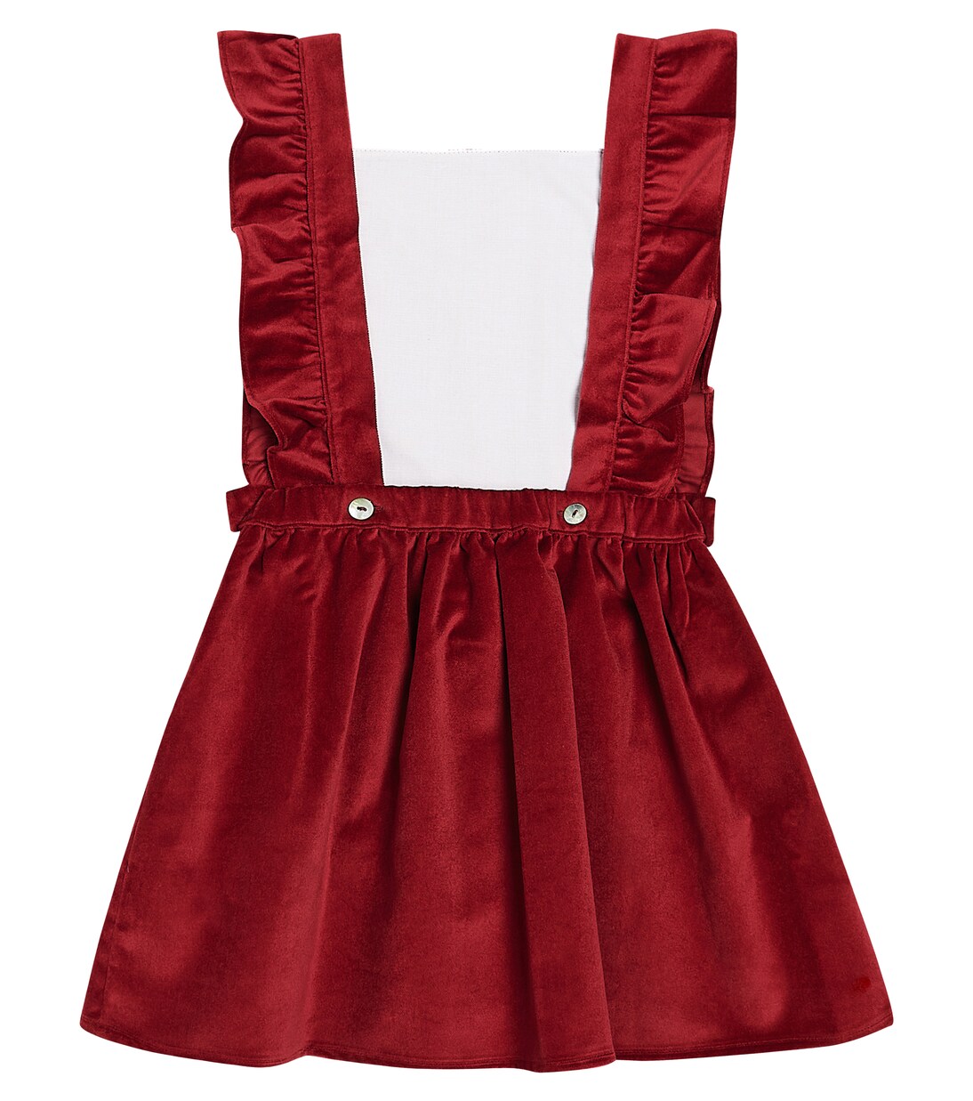 Cora cotton velvet skirt | La Coqueta