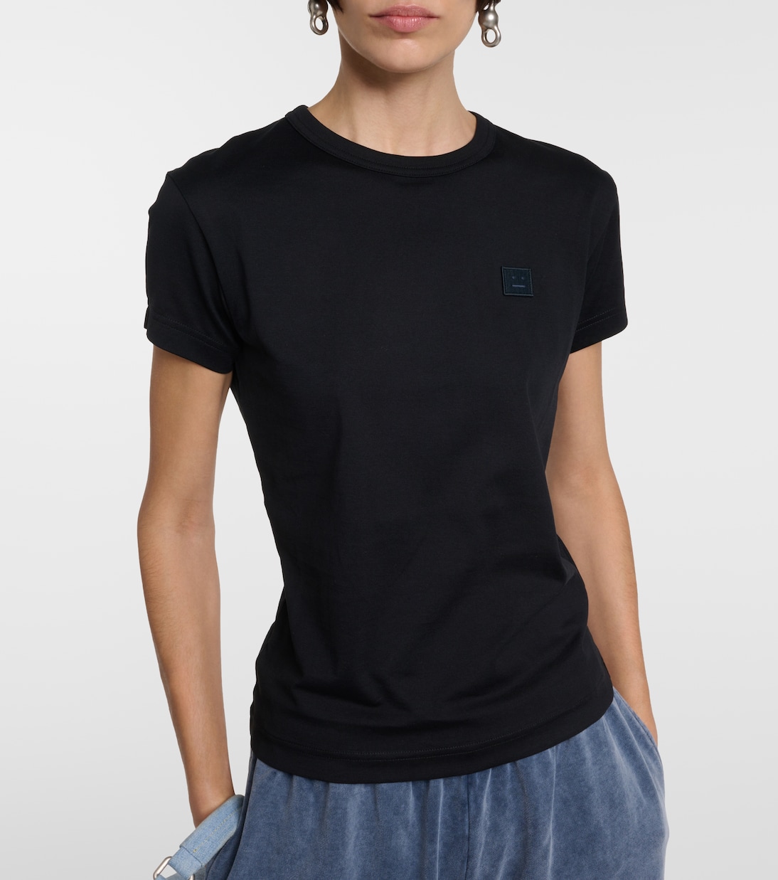 T-shirt Emmbar in jersey di cotone | Acne Studios