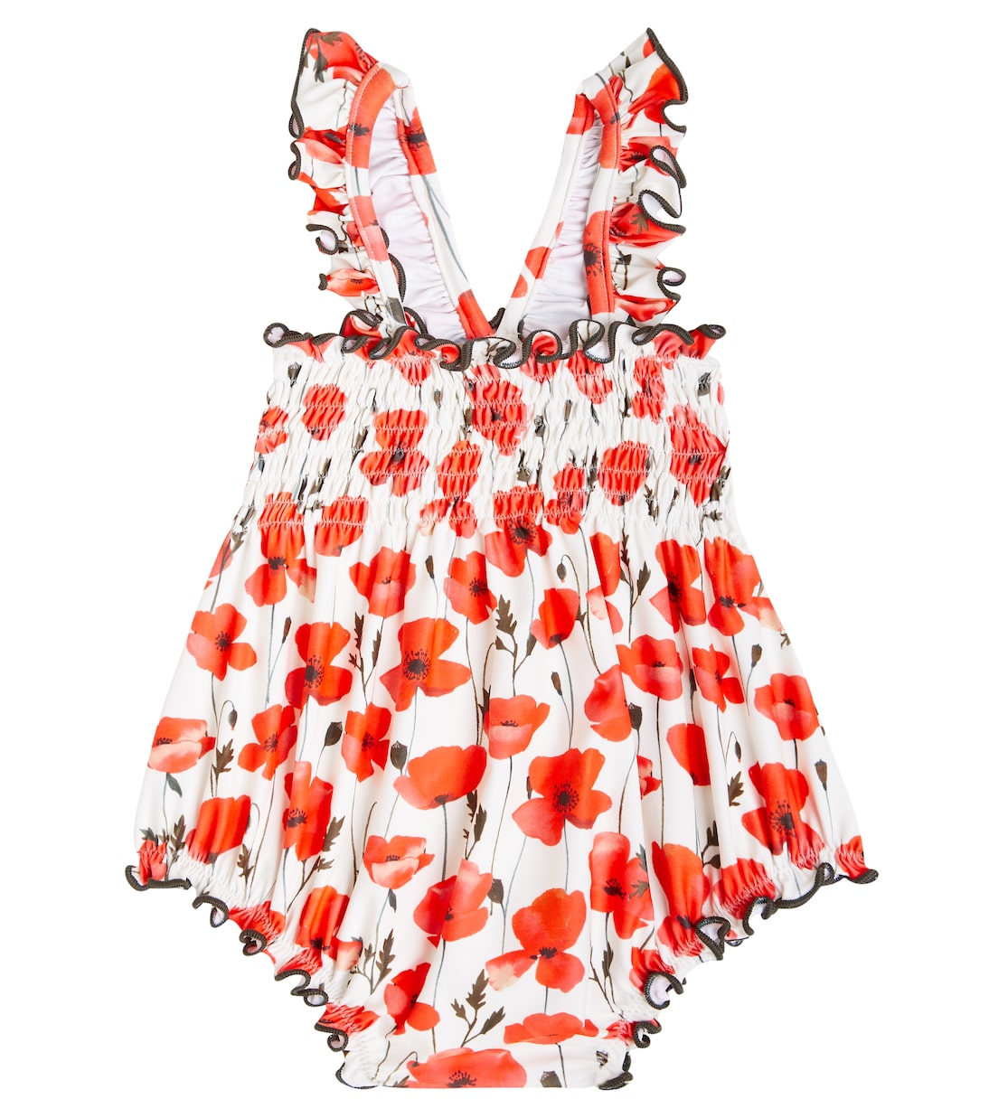 Baby Valencia floral smocked swimsuit | Suncracy