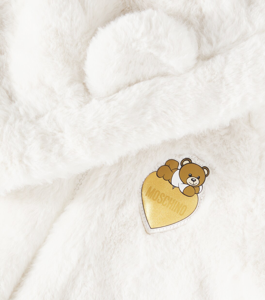 Baby Teddy Bear faux fur jacket | Moschino Kids