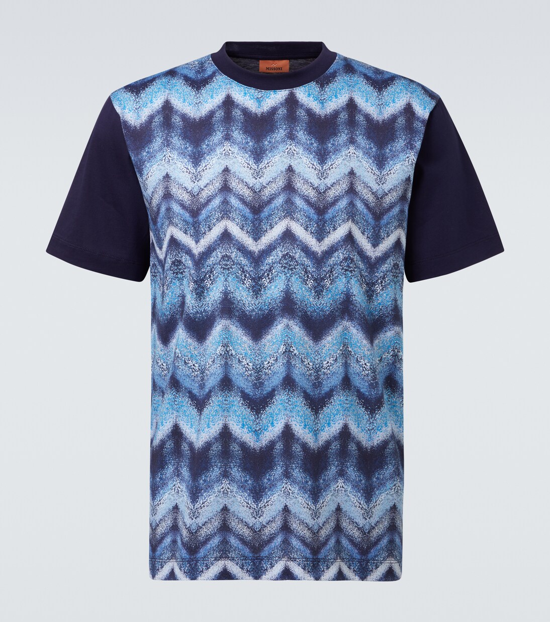Zigzag printed cotton jersey T-shirt | Missoni