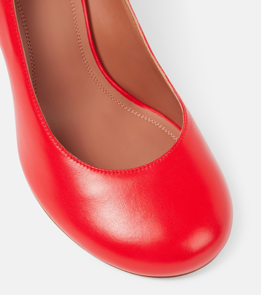 Iris 95皮革高跟鞋 | Amina Muaddi