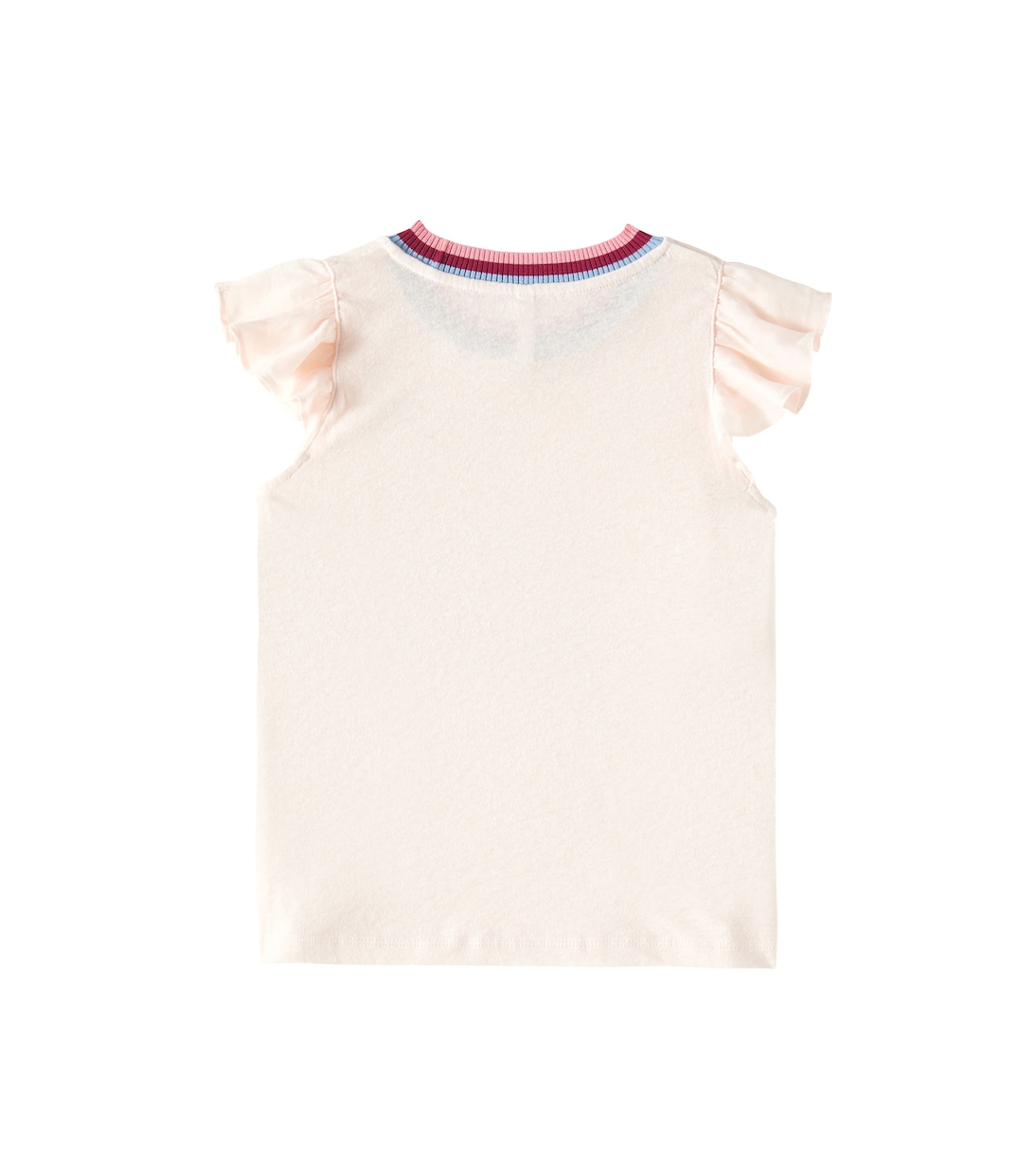 T-shirt Everley in lino e cotone | Zimmermann Kids
