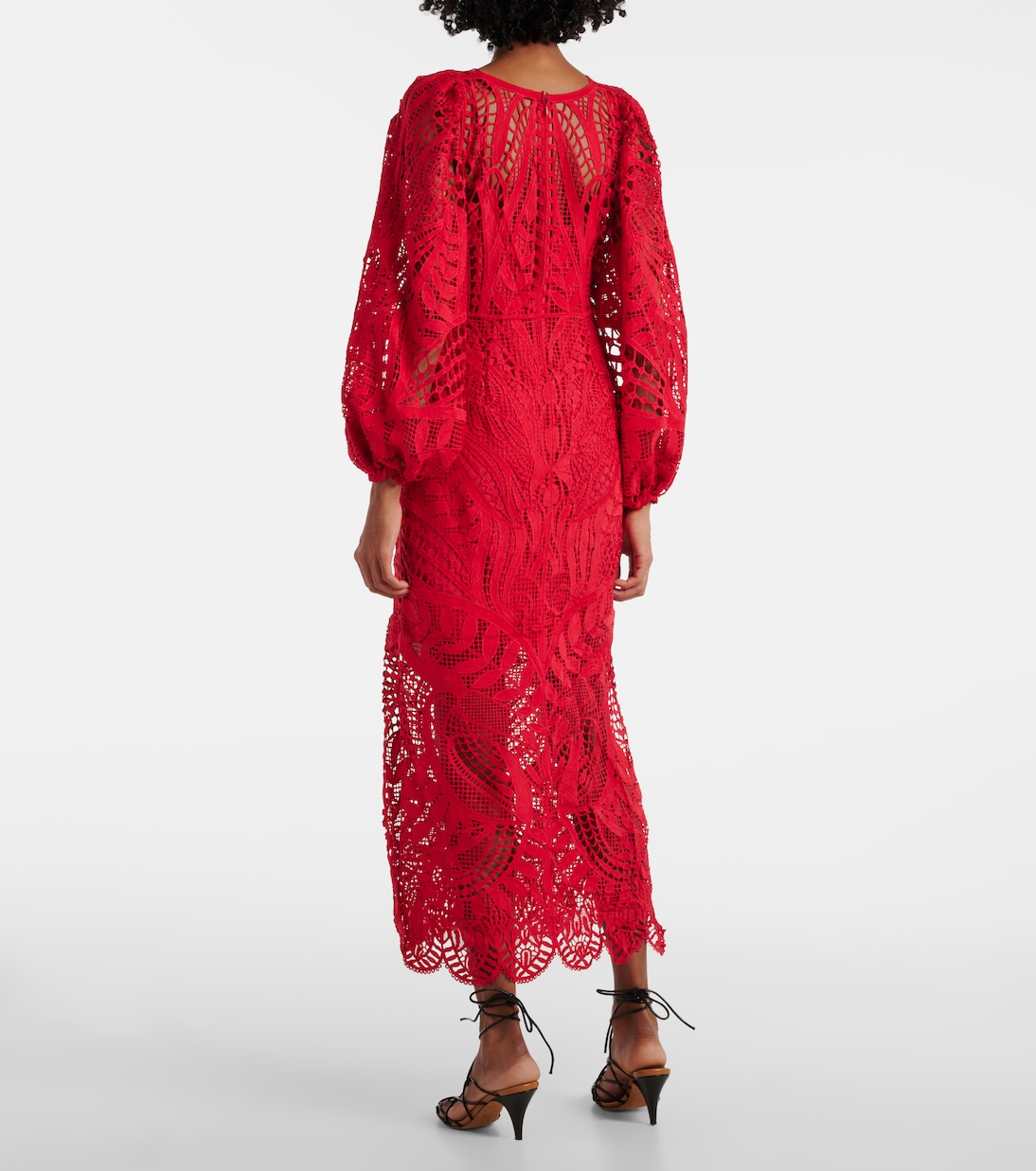 Nature guipure lace maxi dress | Farm Rio