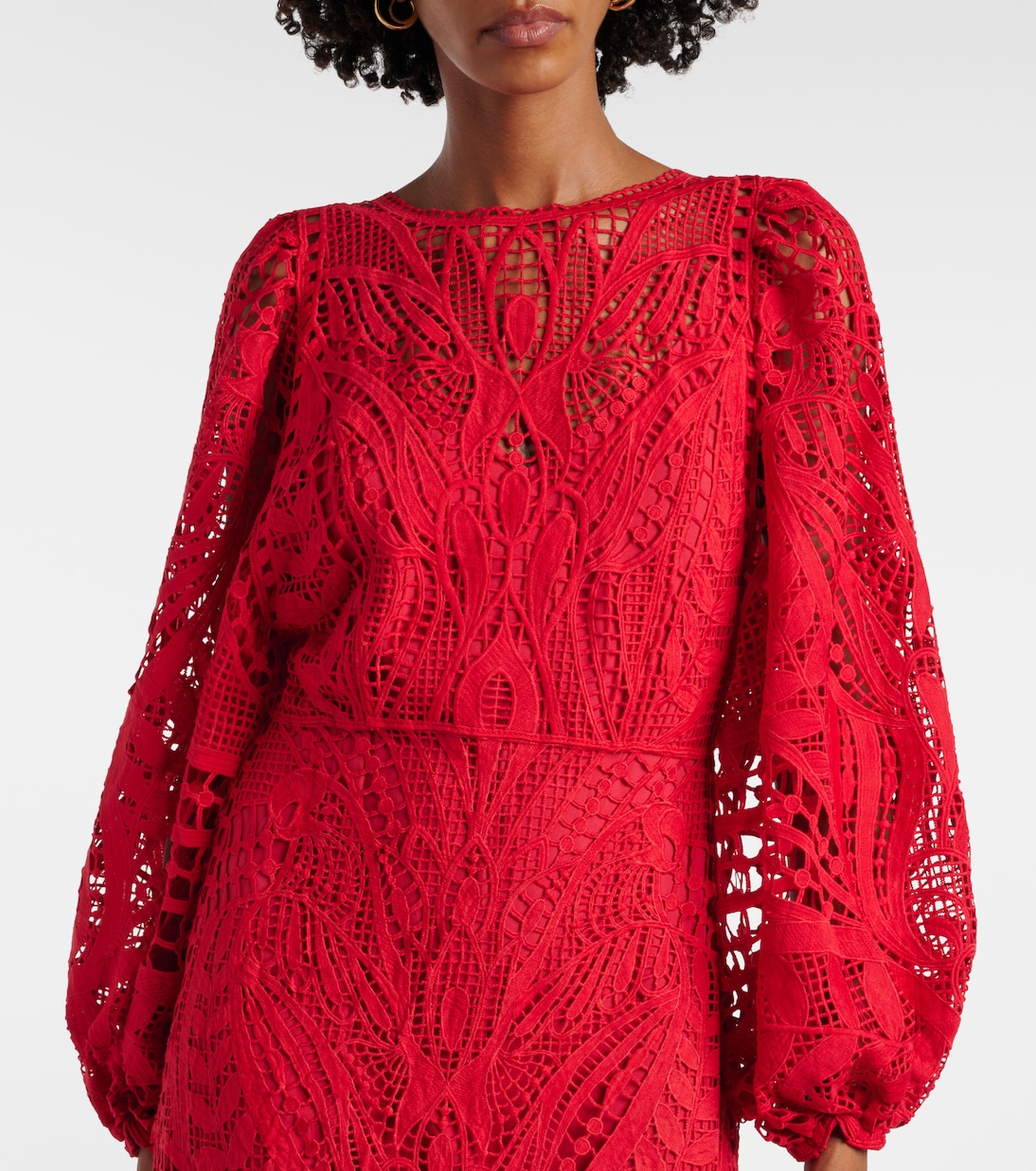 Nature guipure lace maxi dress | Farm Rio