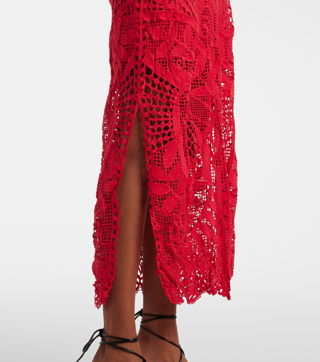 Nature guipure lace maxi dress | Farm Rio