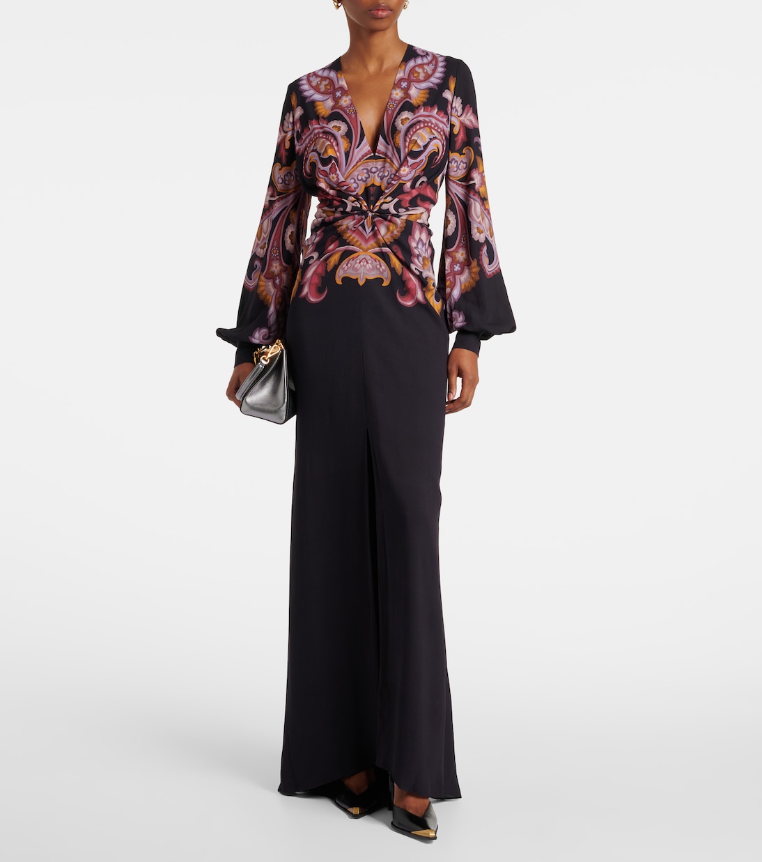 Paisley sablé maxi dress | Etro