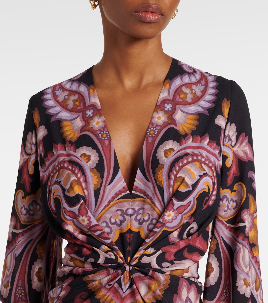 Paisley sablé maxi dress | Etro