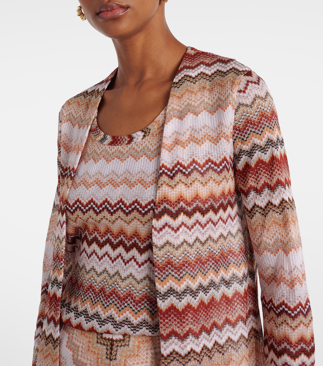 Cardigan aus Häkelstrick | Missoni
