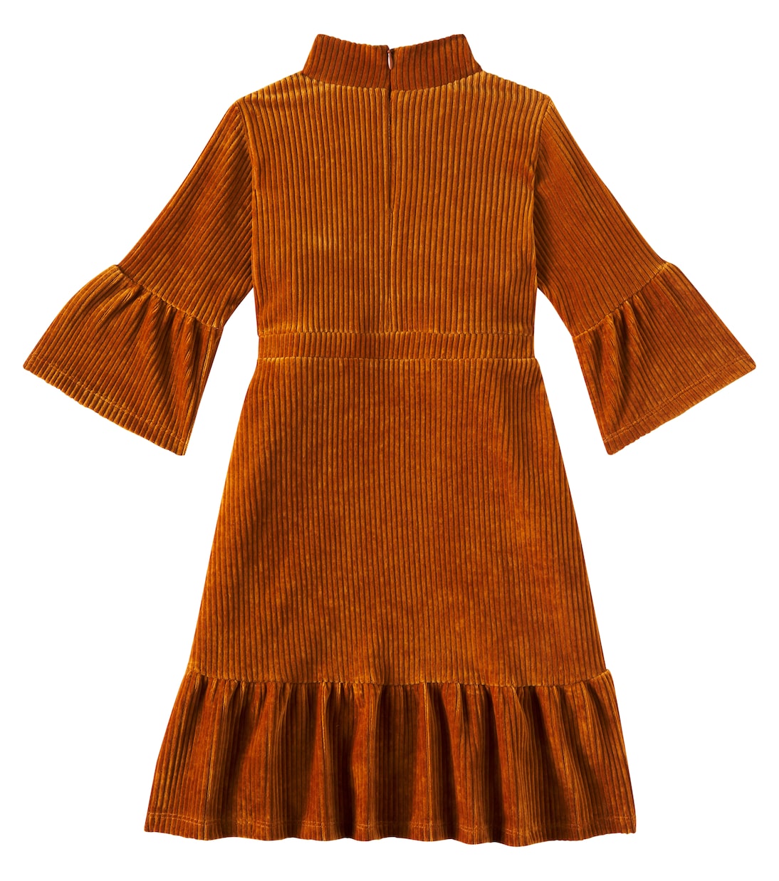 Cats cotton-blend corduroy dress | Mini Rodini