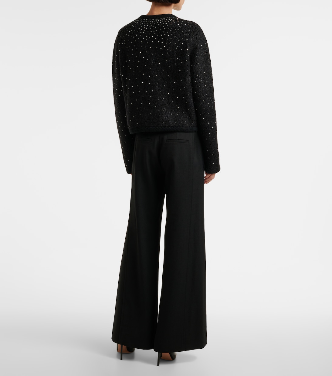Tina crystal-embellished bouclé jacket | Altuzarra