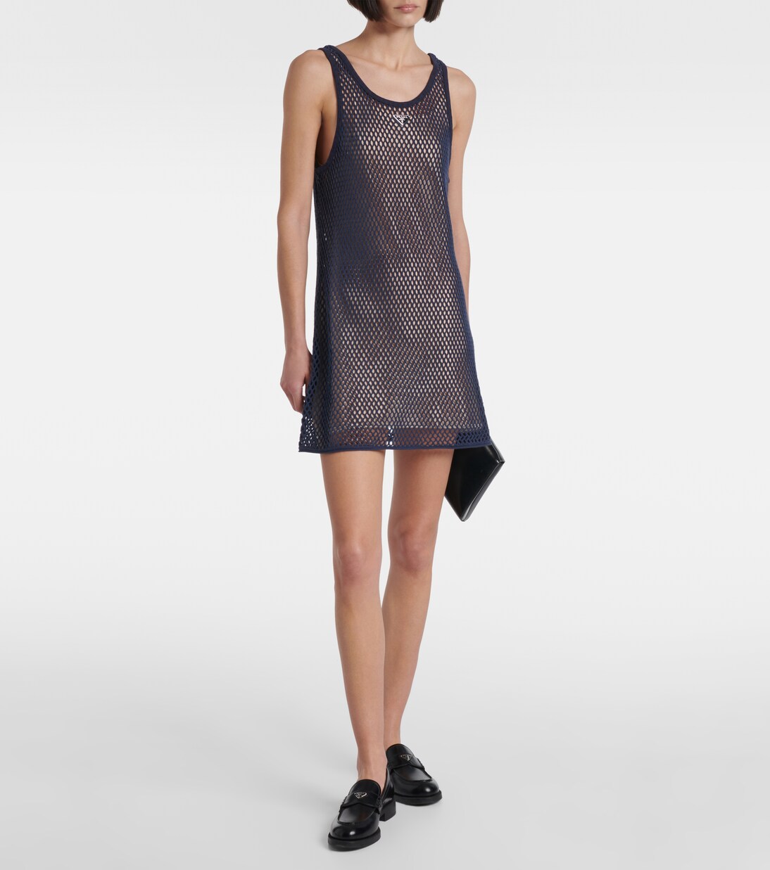 Minikleid aus Mesh | Prada